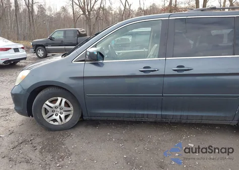 2005 Honda Odyssey Ex-L from USA, damaged, VIN 5FNRL38645B008281